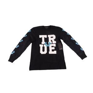 TRUE RELIGION Graphic Long Sleeve Shirt Women's Size XS New With Tags